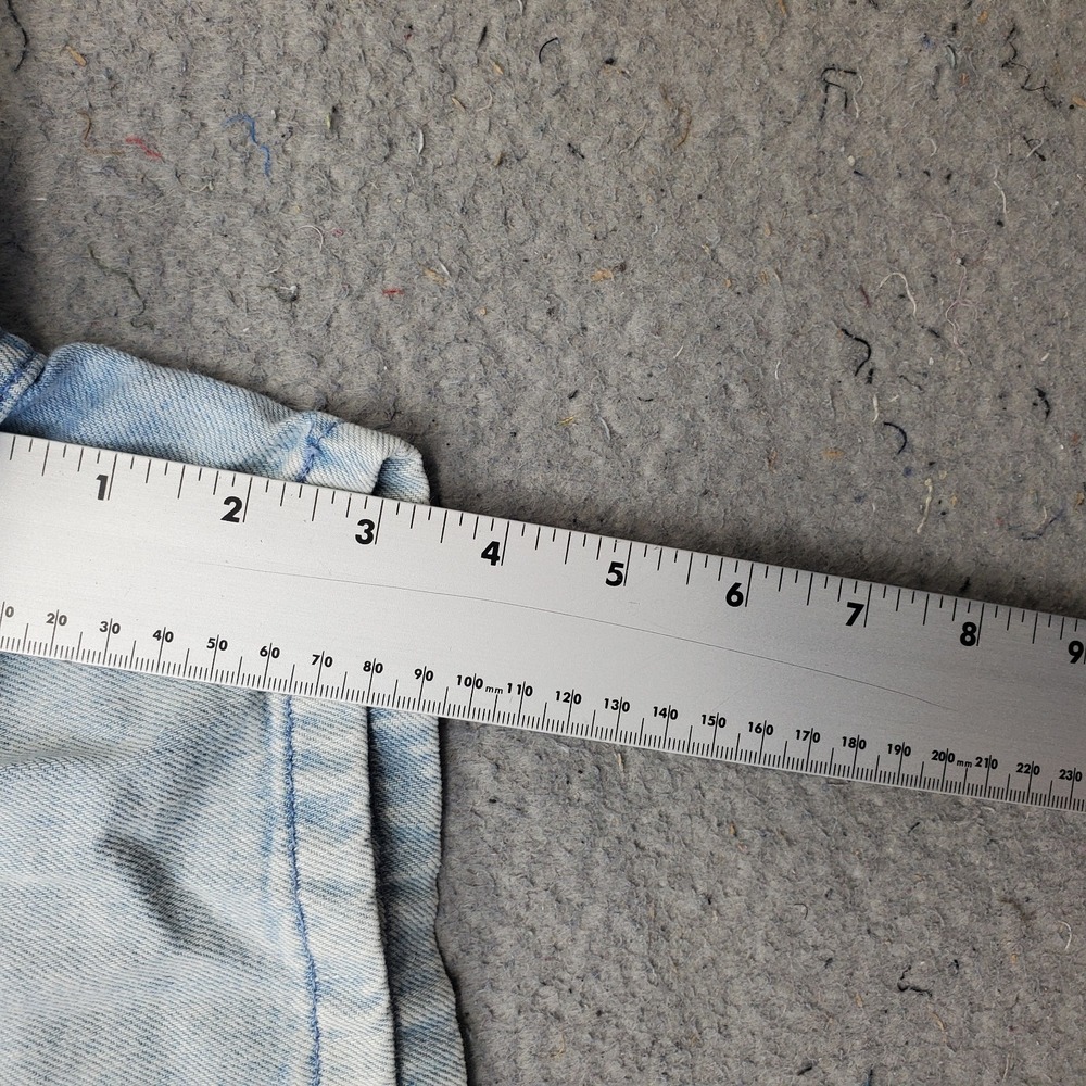 Gap Shorts Womens Small Blue Denim Ultra Soft Light Wash Elastic Waist Pull On - Picture 5 of 9